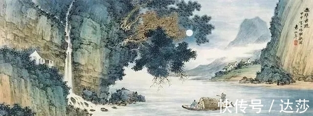 袁松年#情境交融|海派大家袁松年山水画