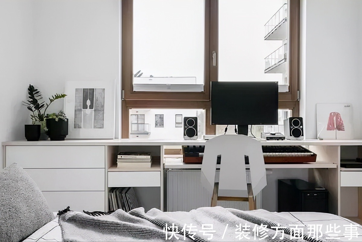 推拉门|41平黑白灰调一室一厅设计,空间虽小居然不拥挤,真奇怪