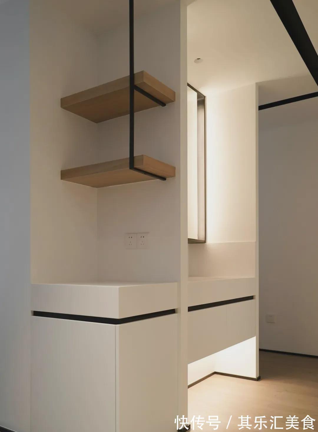 书房|虽只75㎡三口之家,却拥有两间卧室+一个书房,我看出了豪宅样子