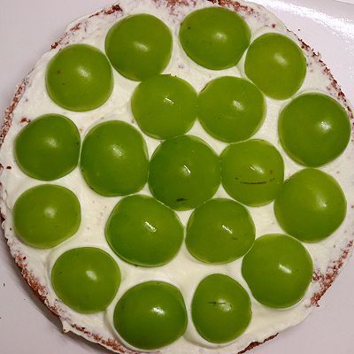 红曲粉|红丝绒石榴蛋糕