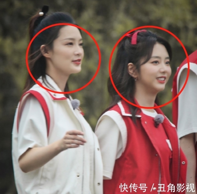 跑男9 谭松韵跟李沁《跑男9》同框,都是30岁,生图下的颜值把我看愣了