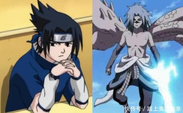 进化|火影角色超进化前后形象对比,佐助更添魅力,而他形象全崩