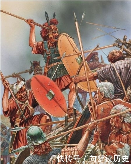 包围|踩碎高卢民族希望!双重包围下,5万罗马人如何击垮33万敌军?