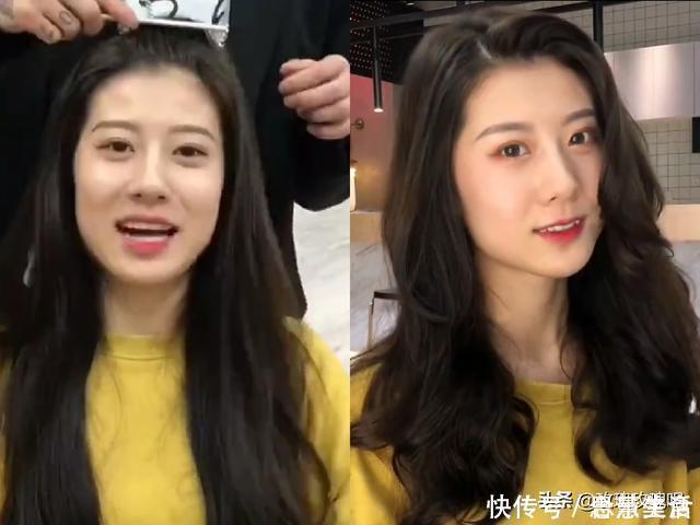 大卷|适合方脸妹子的几款发型,简直不要太好看!