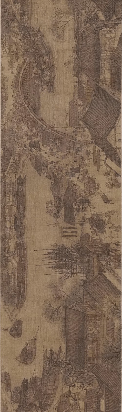 《千里江山图》与《清明上河图》哪一幅画得更逼真故宫之宝