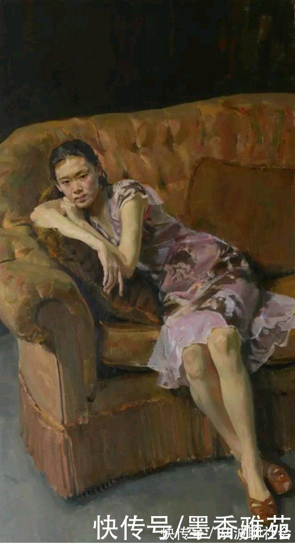 教授$中国美院何红舟教授人体油画作品欣赏