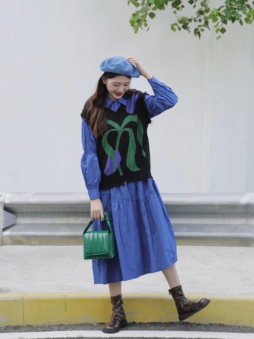 叠穿|优雅无关年龄，冬季试试“毛衣叠穿”的搭配，保暖舒适又高级