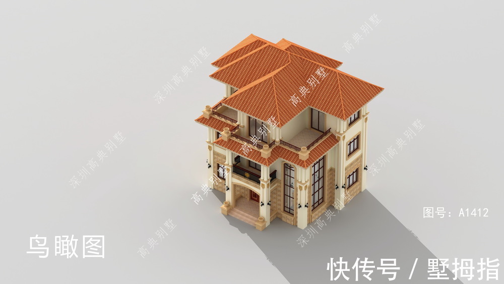 门窗|欧式乡村自建房，采用超大落地门窗，看起来大气迷人。