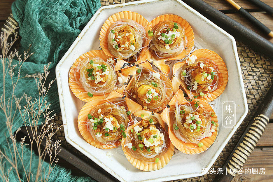 扇贝|三伏天出汗多,6种高钾食物要常吃,营养解暑,天热也精神十足