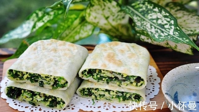 韭菜盒子|新式韭菜盒子,不用捏边,皮薄馅多又均匀,软嫩鲜香