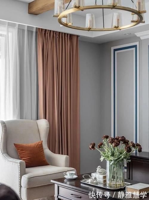 四室两厅|153㎡现代美式四室两厅,优雅与舒适的典范之家!