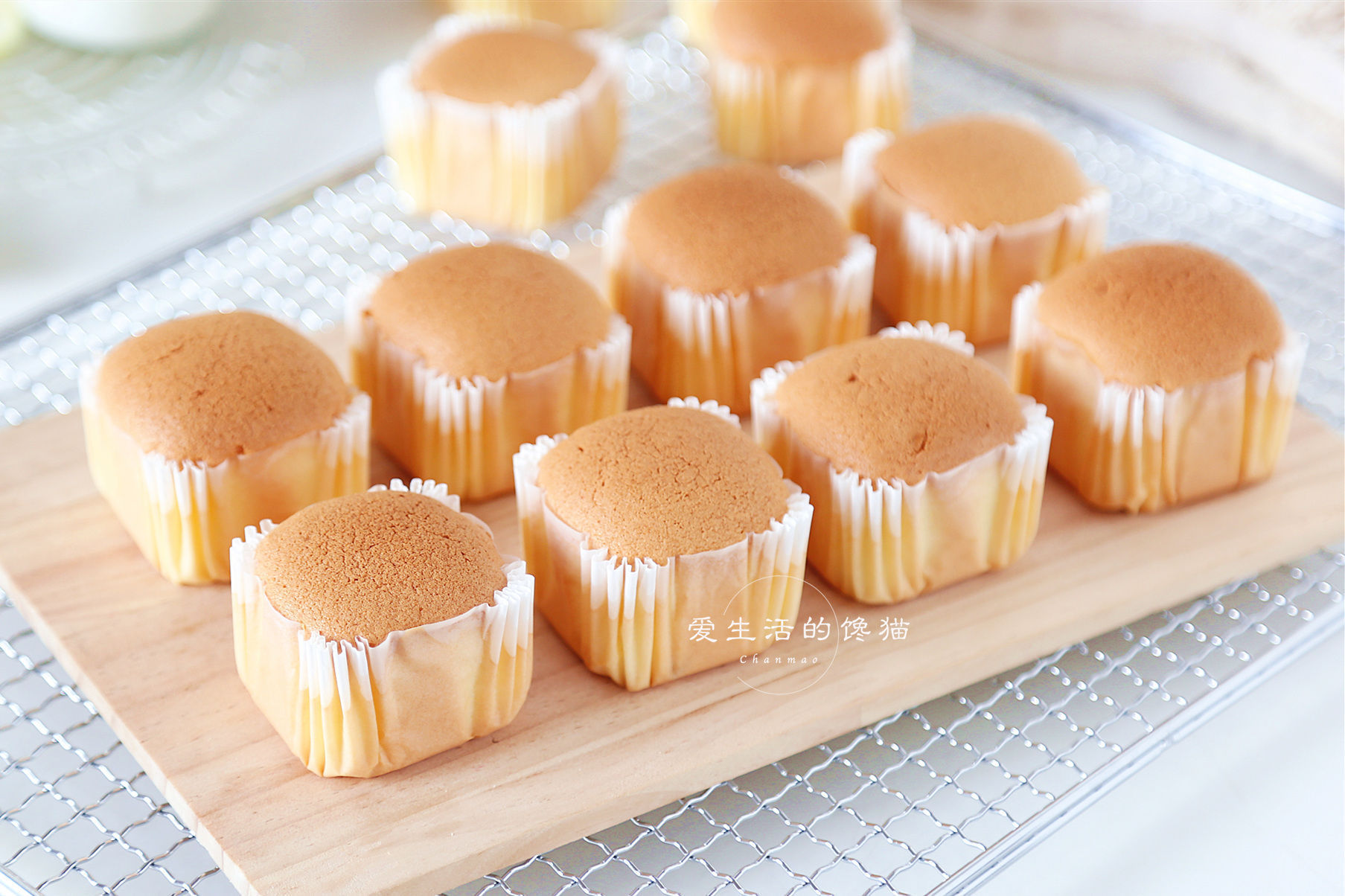 开裂|零失败的快手纸杯蛋糕,不开裂,不回缩,小白一次成功,快收藏!