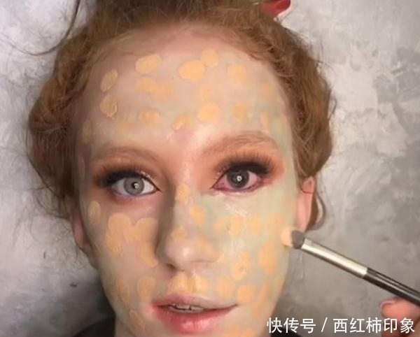 半张脸都是胎记,化妆后却美到惊艳网友化妆师太厉害了