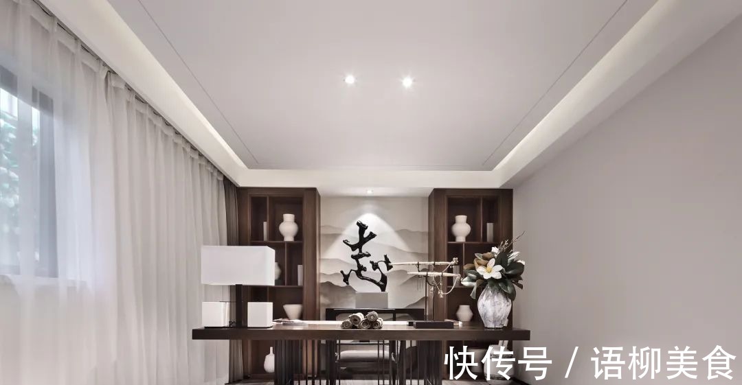 别墅|250㎡新中式,禅意优雅的别墅,安静端庄高级,诗意人生好舒适