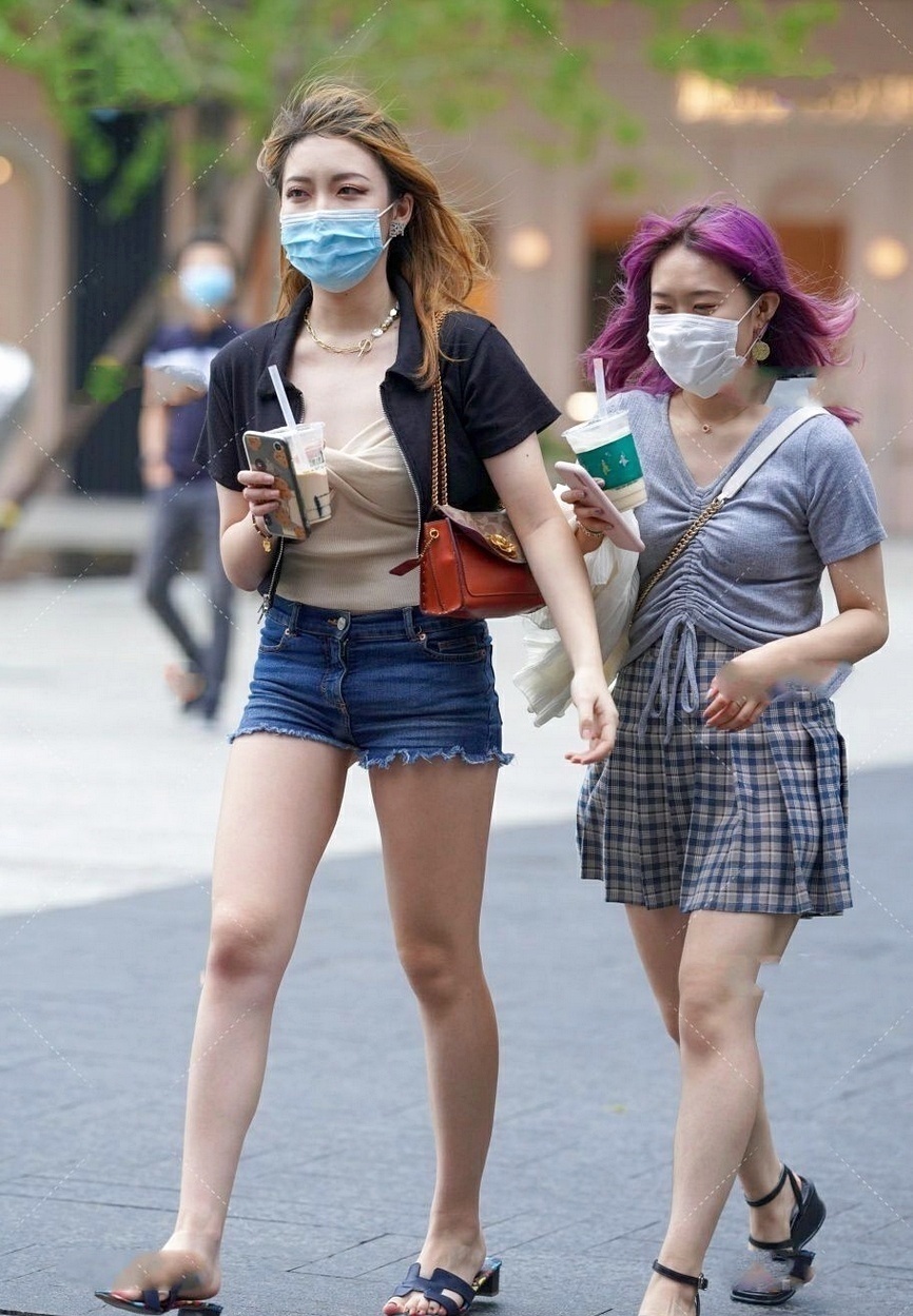 微胖女孩|气场超强的微胖女孩，好看又好穿的短裤，轻松找回少女感！