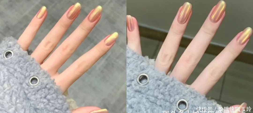 打底|夏日清爽的极光甲,干净配色,款式百搭又小清新!