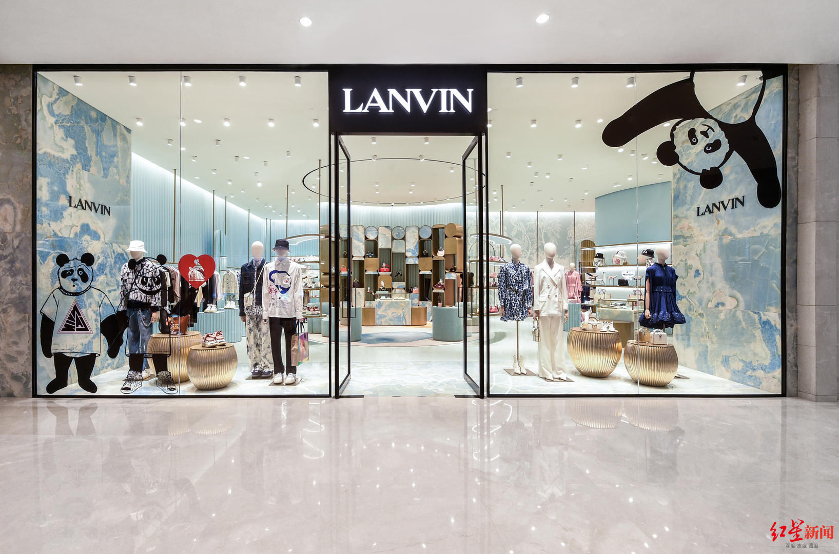 l又一西南首店！LANVIN精品店登陆成都IFS