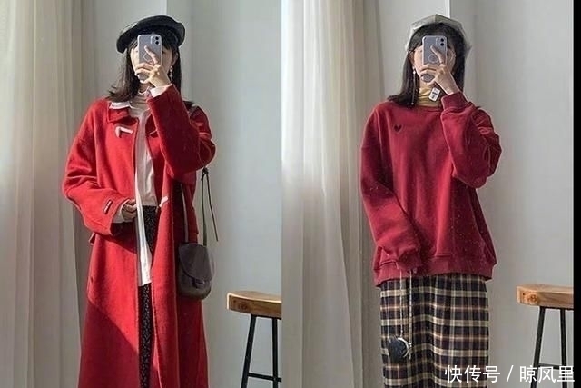 示范|18套清甜舒适的复古风穿搭示范,过年聚会就这么穿呀