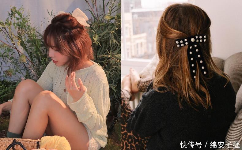 齐浏海|中长发、短发过渡期难整理跟上4个整理范本,女人味瞬间爆棚