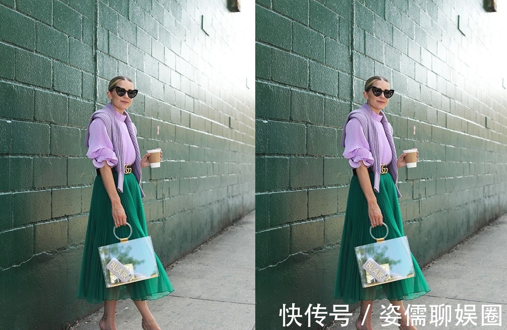 颜色|告别黑白色搭配,夏日撞色穿搭攻略,新潮又时髦,赚足回头率