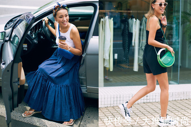 连衣裙 会穿的女人,基本款也能穿出高级感,极简穿搭凸显迷人的魅力