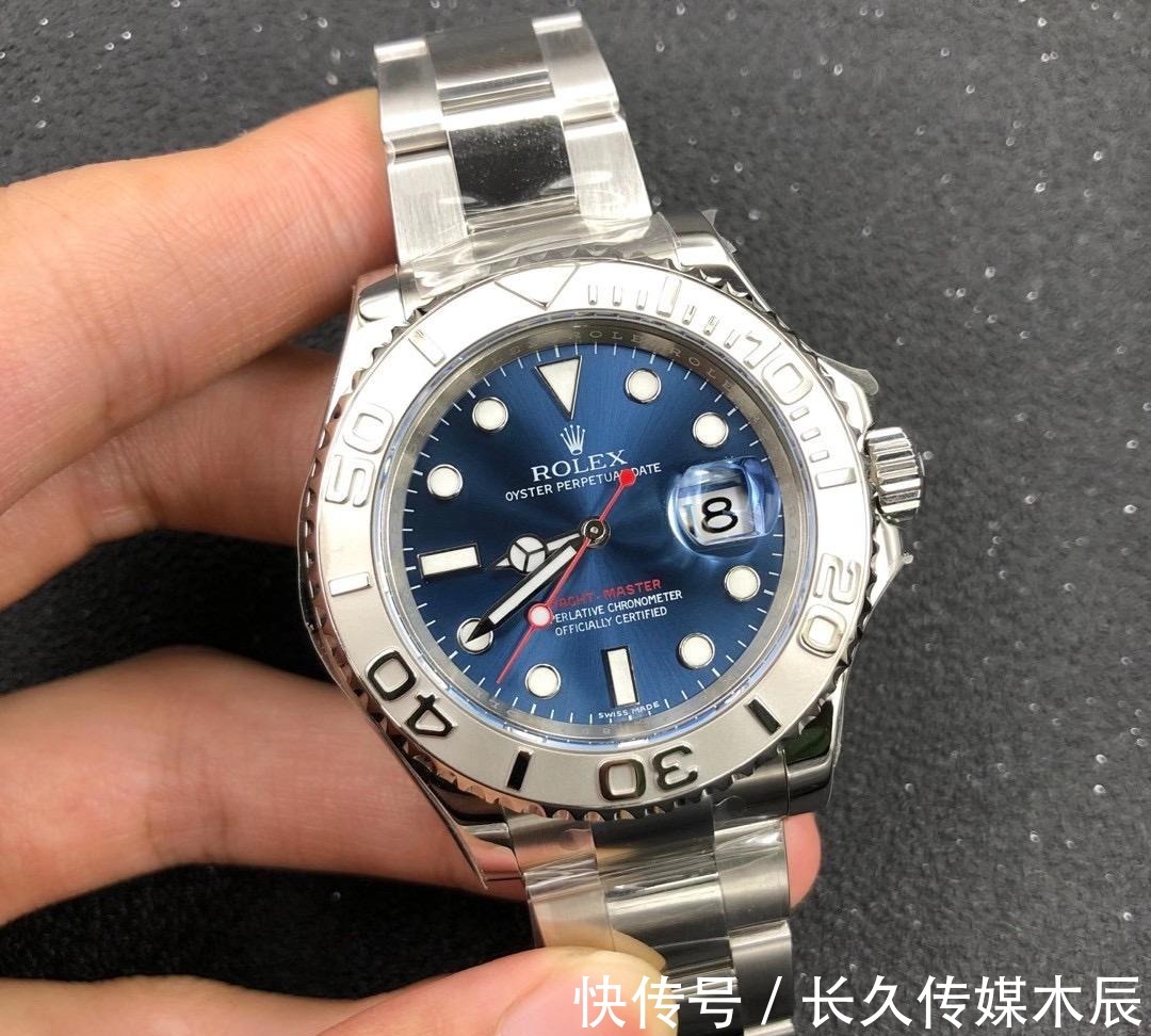 刻度|AR厂劳力士灰盘蓝针游艇复刻表细节工艺怎么样？