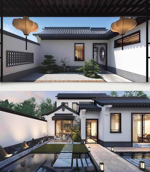 接地气|花好月圆人团圆，适合中秋赏月的2款别墅，人间值得在此间