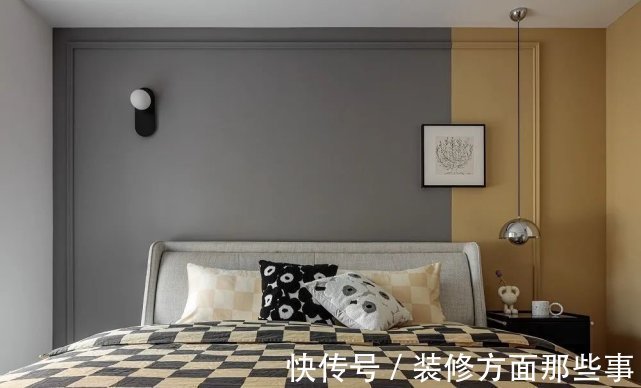 三居|110㎡温柔三居,微水泥与米黄茶粉的碰撞