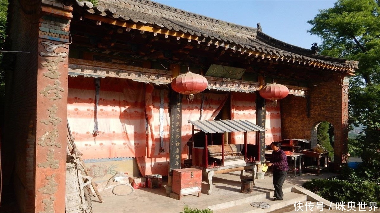 寺庙|西安一座“最大”的寺庙，从山脚下到山地，都是这座寺庙的