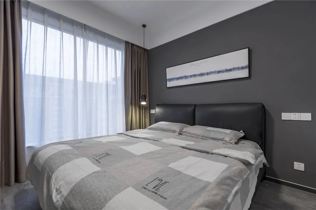 灰+绿植|103㎡现代简约，高级灰+绿植点缀，营造低调舒适的档次