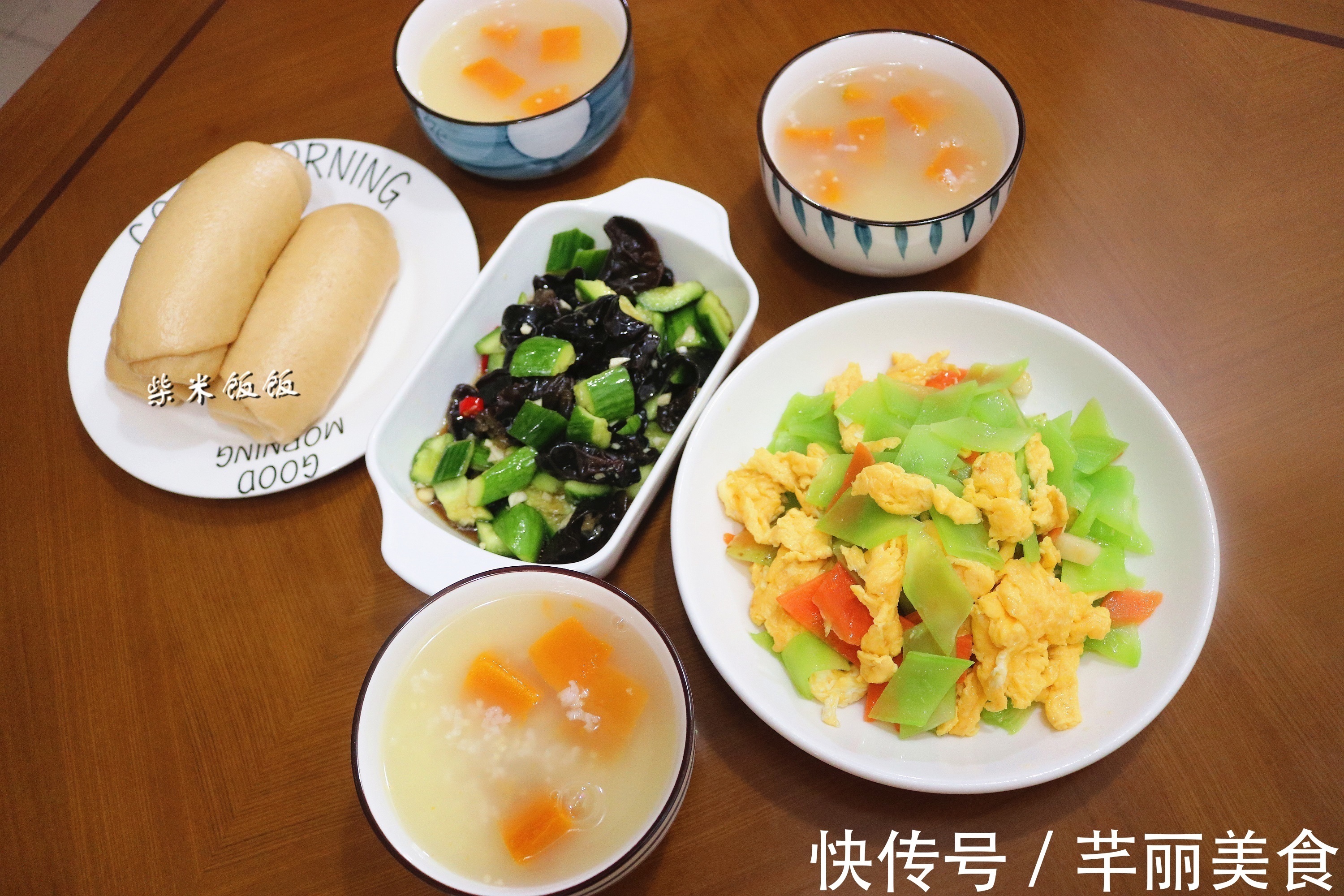 我家从不买早餐,每天自己做,家人吃得舒服,我做得开心