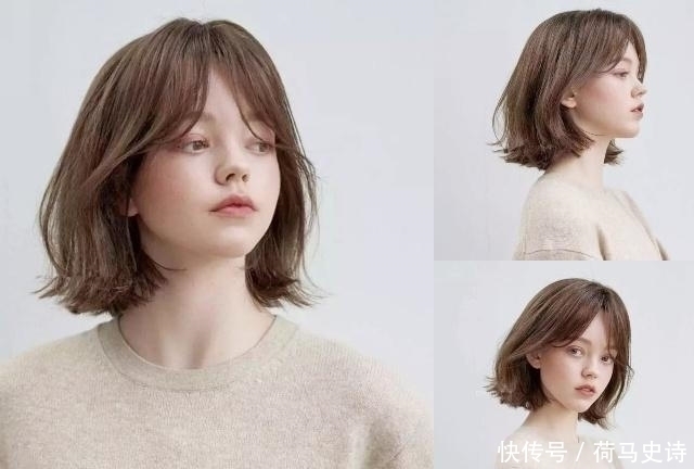 刘海 超显脸小的“氧气短发”,这么美的发型,看到都想剪了!