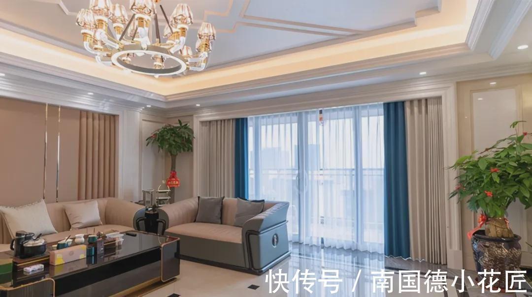 奢华感|表姑家300㎡大平层,历时2年终于完工,尽心尽力,幸福感满满