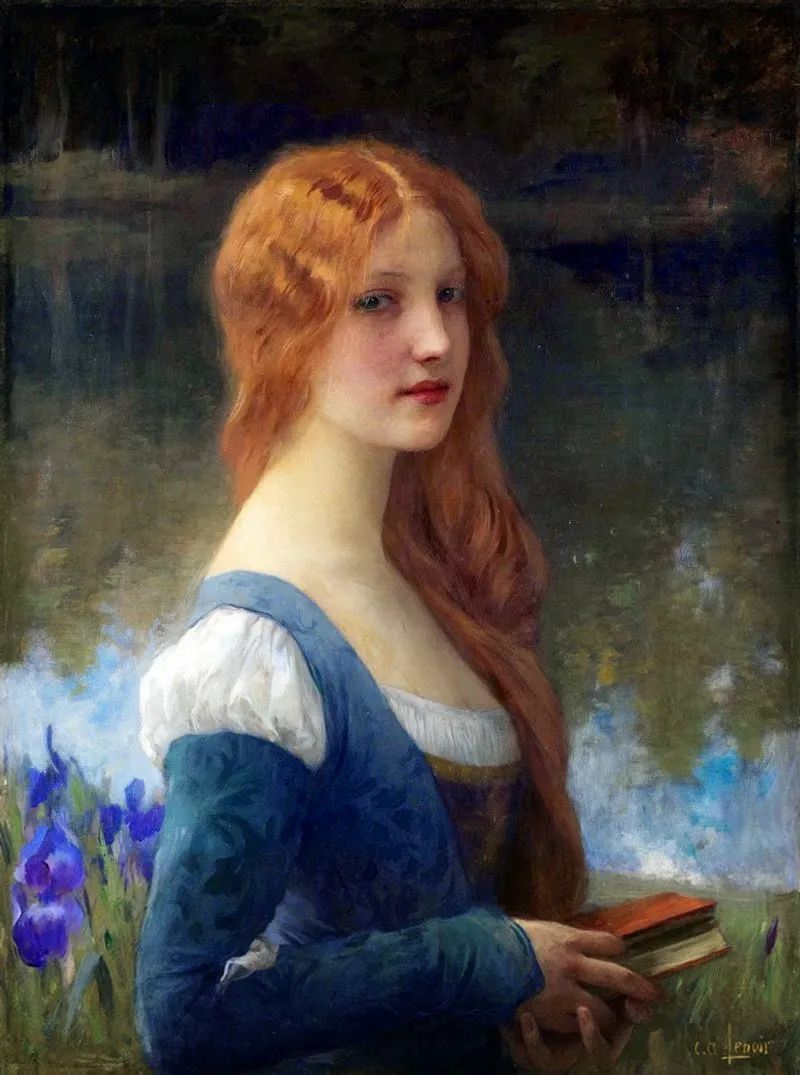 粉红玫瑰@法国画家 查尔斯笔下的仙女,用“风华绝代”形容,真不为过