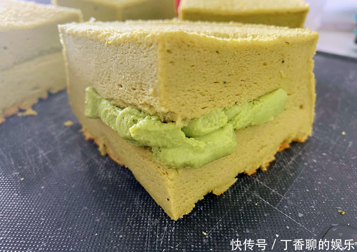 了给|网红抹茶冰乳酪蛋糕,制作简单味道赞,学会了给家人露一手