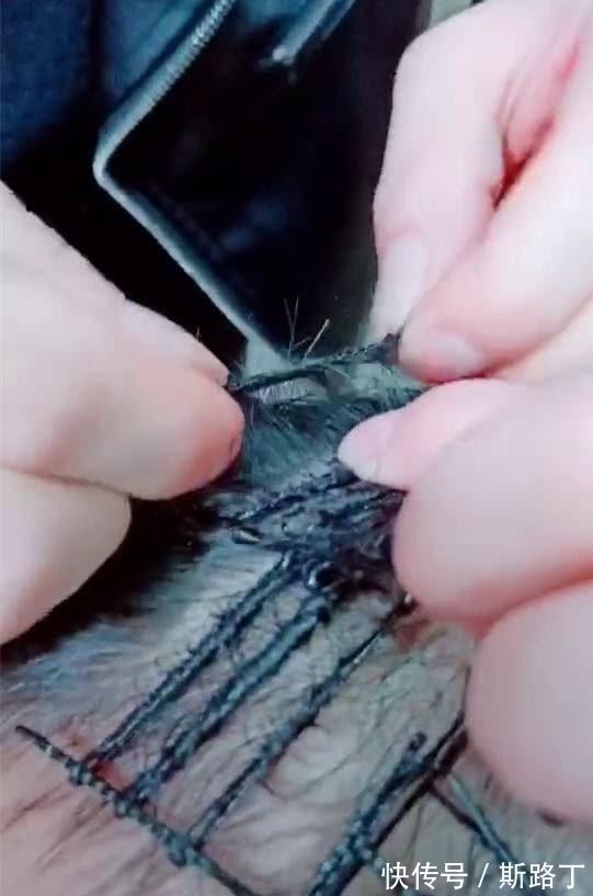 男子|奇闻:男子用黑色发卡烫发,卷起来头发更稀疏,怕剩下头发被扯掉