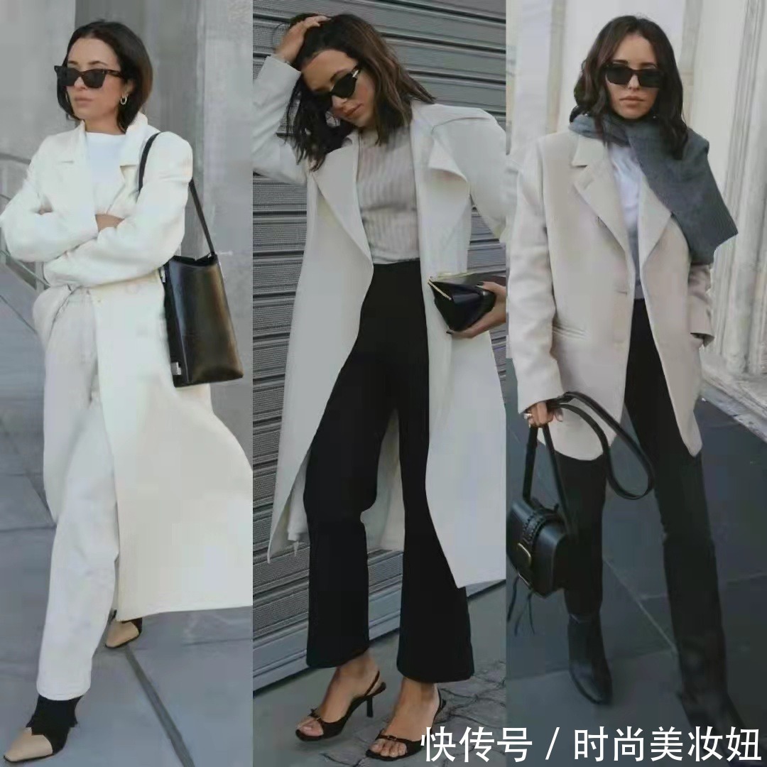 小姐姐|小个子女生拼的是“气场”,她靠穿搭赢得体面,照着穿又飒又美