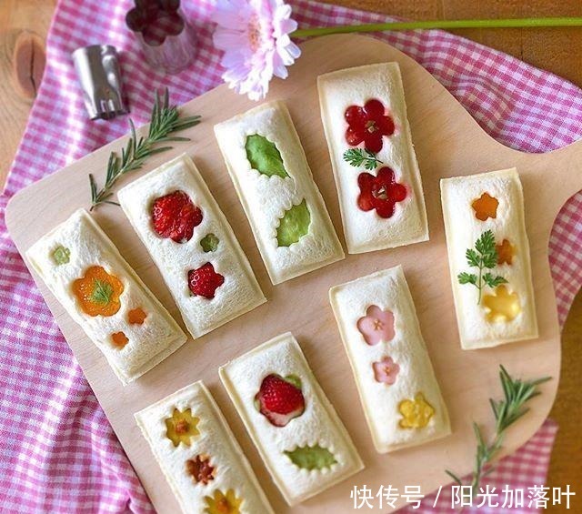 三明治|这么可爱的圣诞节三明治你舍得吃吗学习了!