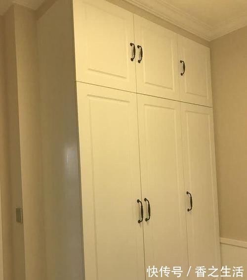 柜子|新房装修没做吊顶，改做了很多柜子却被亲戚点赞，忍不住先晒晒