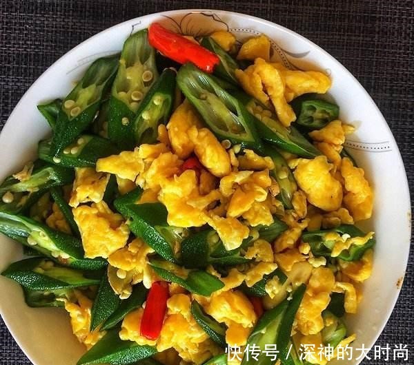 秋葵炒鸡蛋|它钙是鸡肉的6倍,再贵也要买,隔天吃一盘,骨骼强健,脑瓜聪明