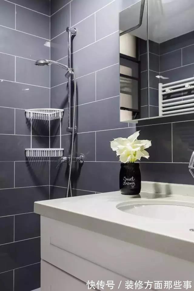 客厅|115平地中海三居室,蓝白分明,更显清爽