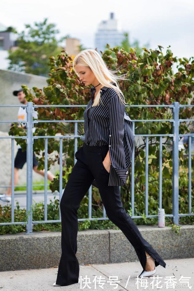 衬衫才是早秋的“扛把子”,今年流行穿这件,青春减龄又百搭