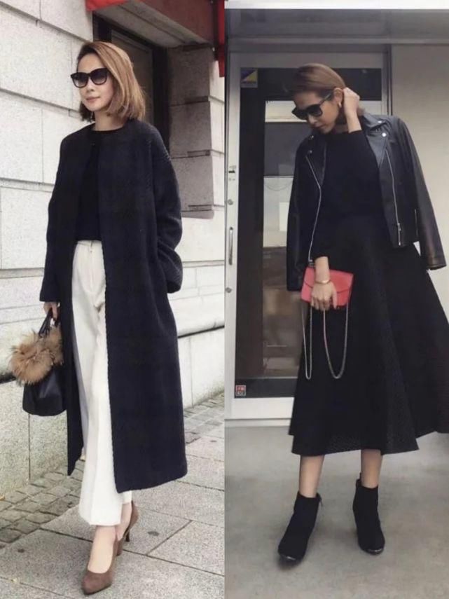 过了40岁的女人，穿衣越简约越优雅，这些博主们的搭配值得学