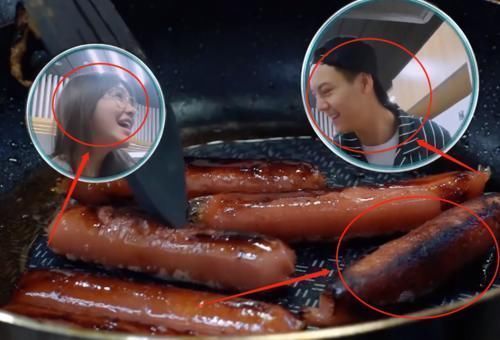 灾难|本以为刘雨昕的糖醋排骨够黑暗了，看到周扬青煎的香肠，灾难现场！