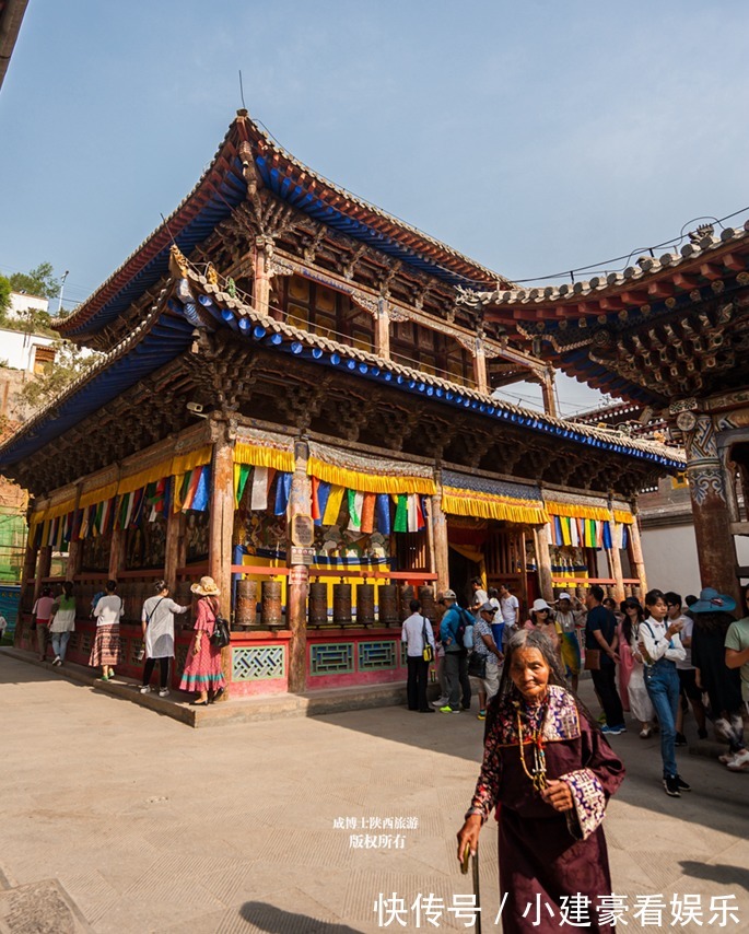 藏传佛教格鲁派|四年前的青海最大藏传寺庙——塔尔寺风景分享