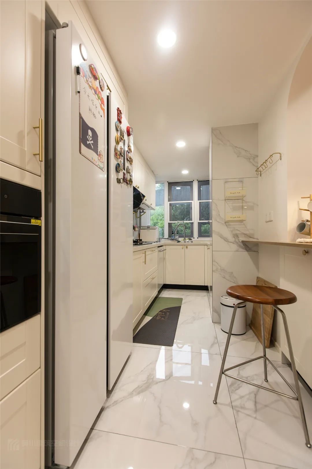 文艺|135㎡现代简约，温馨舒适的空间，加上草绿色的点缀，文艺舒适