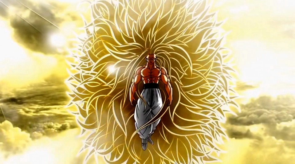 龙珠|龙珠:赛亚人没有了头发,变成超一和超二,要如何区分每种形态