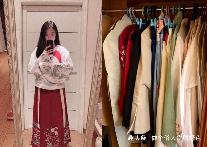 汉服|穿汉服的第一天VS穿汉服好几年,差距太大,网友家里有矿系列