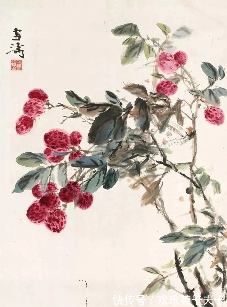 花鸟画!清俊靓丽|最具辨析度的中国画,王雪涛花鸟画