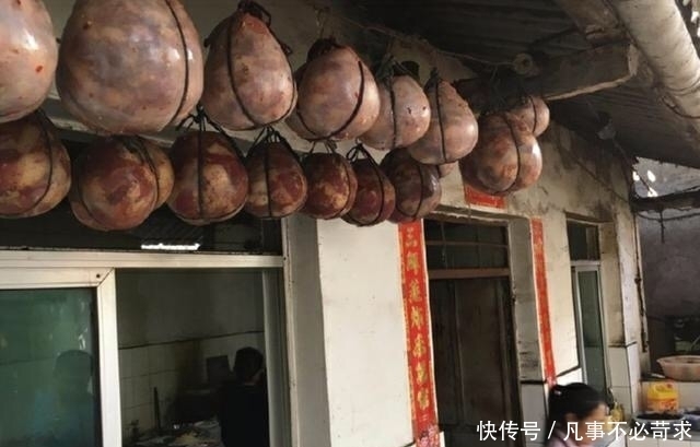 外形|房梁上的美味外形像“肉球”，是过年招待贵宾的佳品